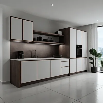 Straight Kitchen